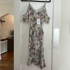 J.o.a. Just one answer midi off the shoulder dress. Never worn, tags still on